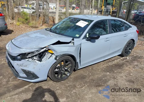 2024 Honda Civic Sport z USA, uszkodzony, nr VIN 2HGFE2F51RH581044